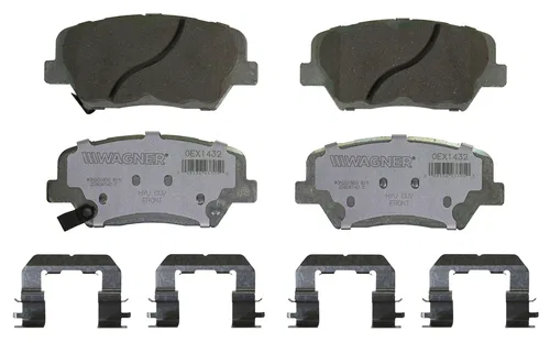 OEX1432 – WAGNER BRAKE Brake Pad, OE Replacement Ceramic With Installation Kit - view 3